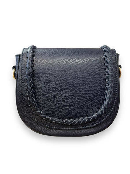 Tas Chelsea Crossbody Leer | Navy