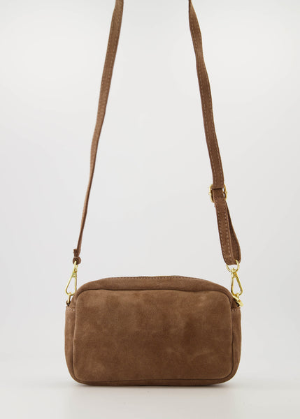 Tas Irene Suede | Taupe