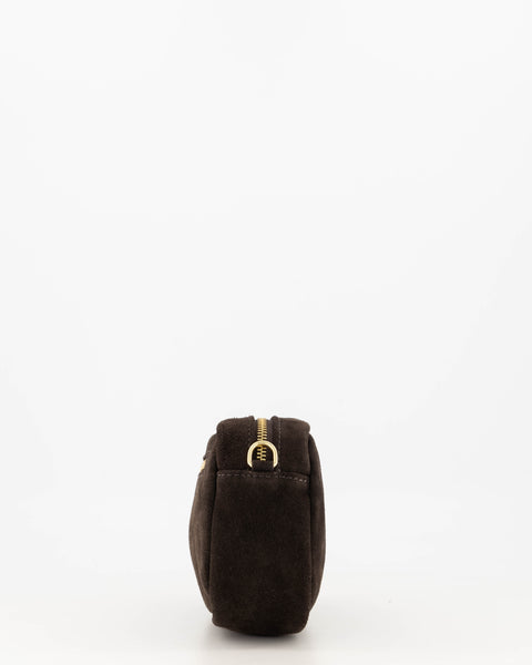 Tas Irene Suede | Donker Bruin