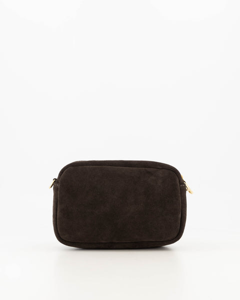 Tas Irene Suede | Donker Bruin