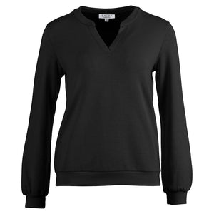 Sweater v-hals Black | Enjoy