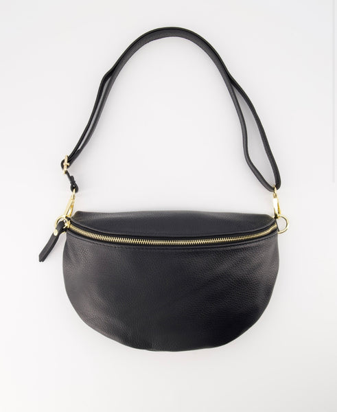 Tas Fabi Leer | Black