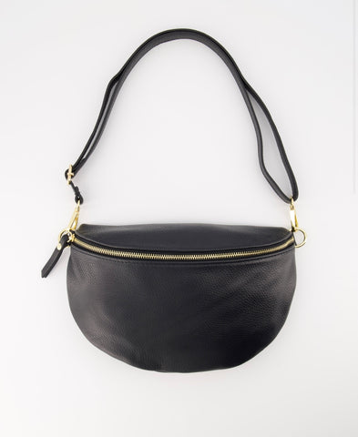 Tas Fabi Leer | Black