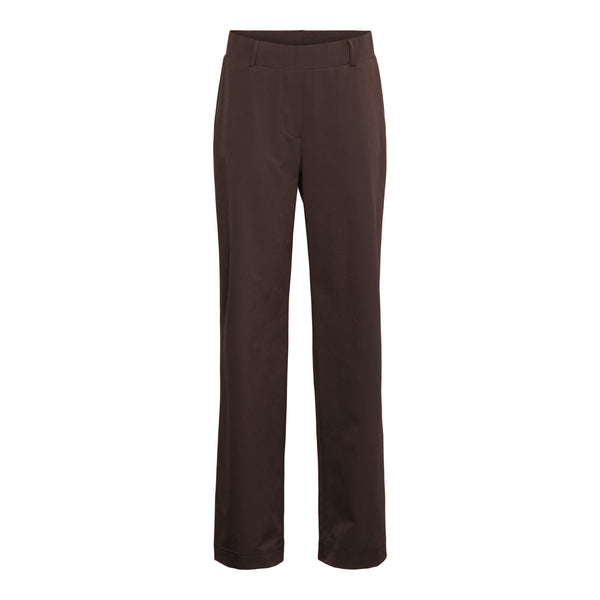 Travel Broek Straight Patrice Bruin | &Co Woman