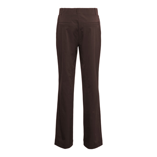 Travel Broek Straight Patrice Bruin | &Co Woman