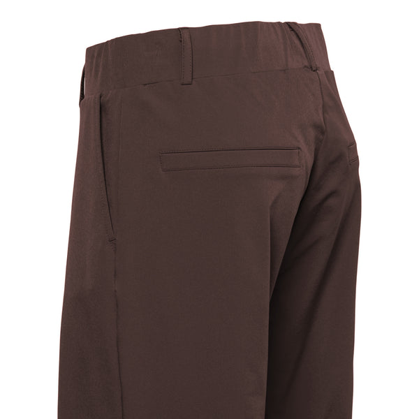 Travel Broek Straight Patrice Bruin | &Co Woman