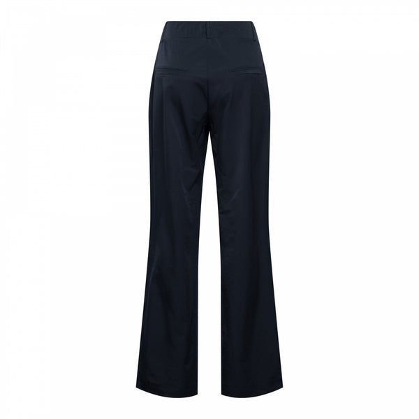 Travel Broek Straight Patrice Navy | &Co Woman