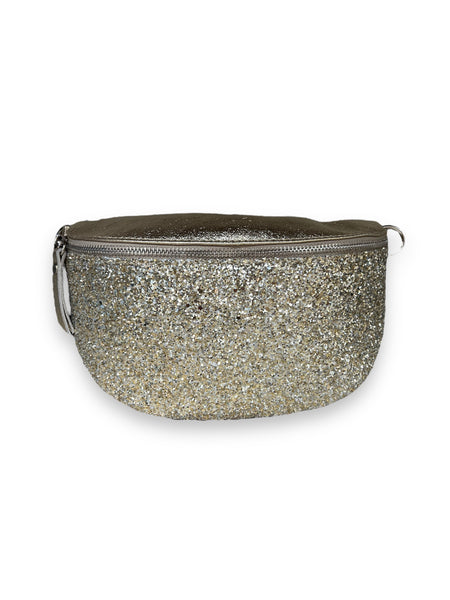 Tas Zoey Leer | Glitter Goud