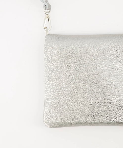 Tas Myra Leer | Zilver