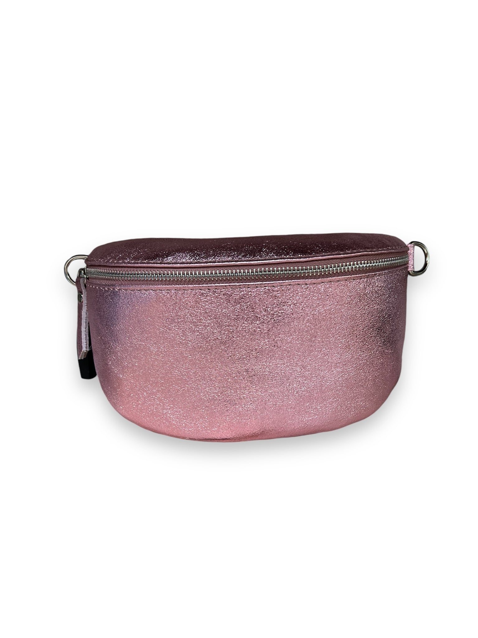 Tas Zoey Leer | Metallic Licht Roze