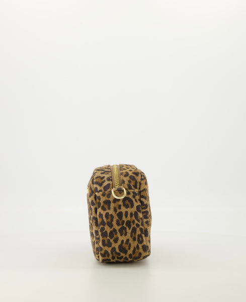 Tas Irene Leer Suede | Luipaard