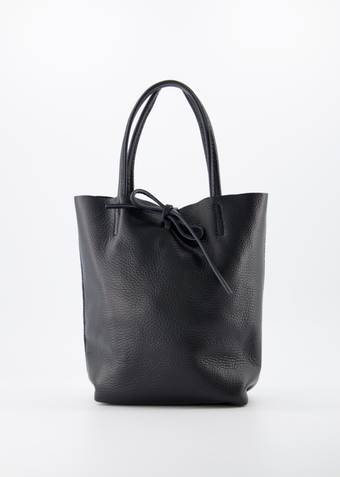 Mini Shopper Alice Leer | Black