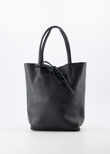 Mini Shopper Alice Leer | Black