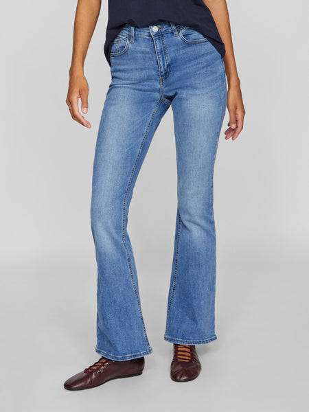 Jeans Flared Vibetty Blue | Vila