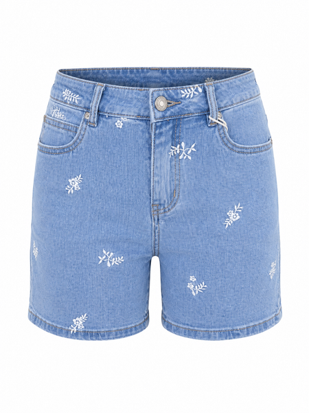 Short Jeans Flower | Jewelly