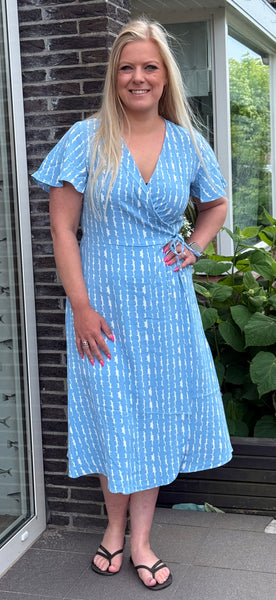 Jurk Vilovie Blissfull Blue | Vila
