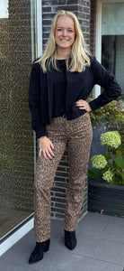Broek Kim Leopard | Red Button