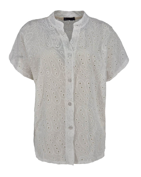 Blouse Katie Broderie | Fos Amsterdam