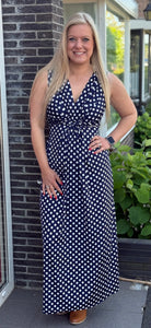 Jurk Faye | Dots Navy