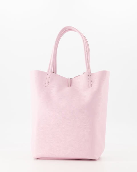 Mini Shopper Alice Leer | Lilac Pink