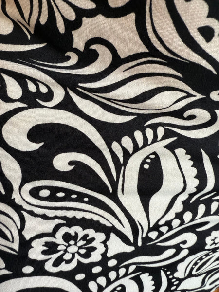 Jurk Faye Paisley | Black