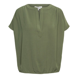 Top Nola Olive | &Co Woman