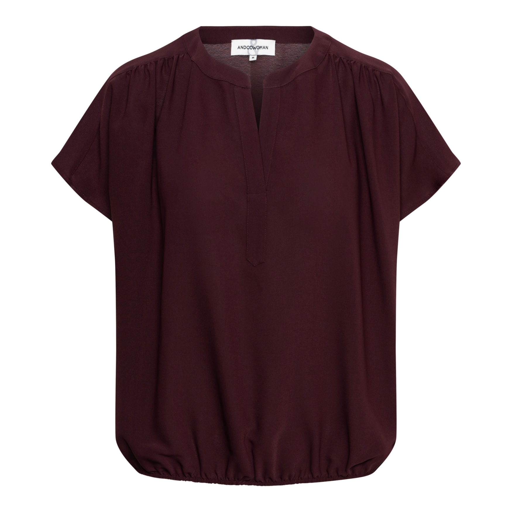 Top Nola Aubergine | &Co Woman
