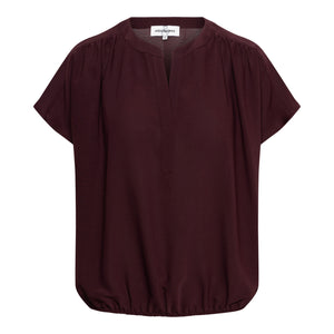 Top Nola Aubergine | &Co Woman