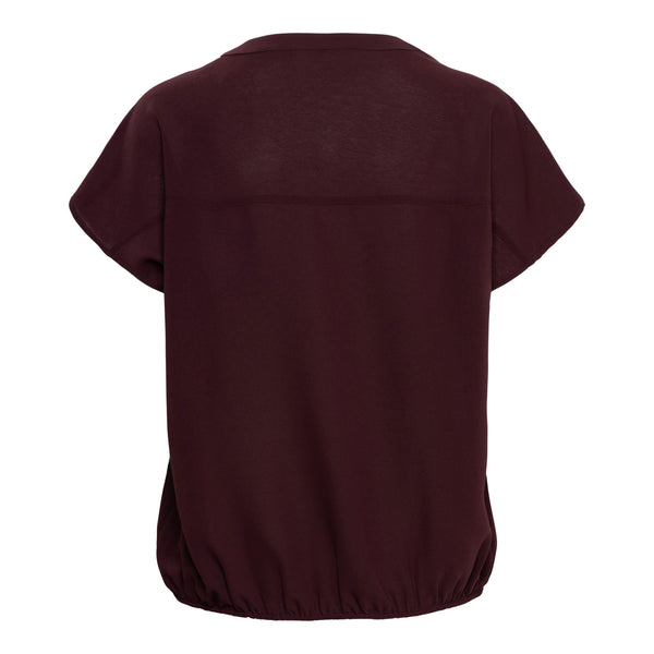 Top Nola Aubergine | &Co Woman