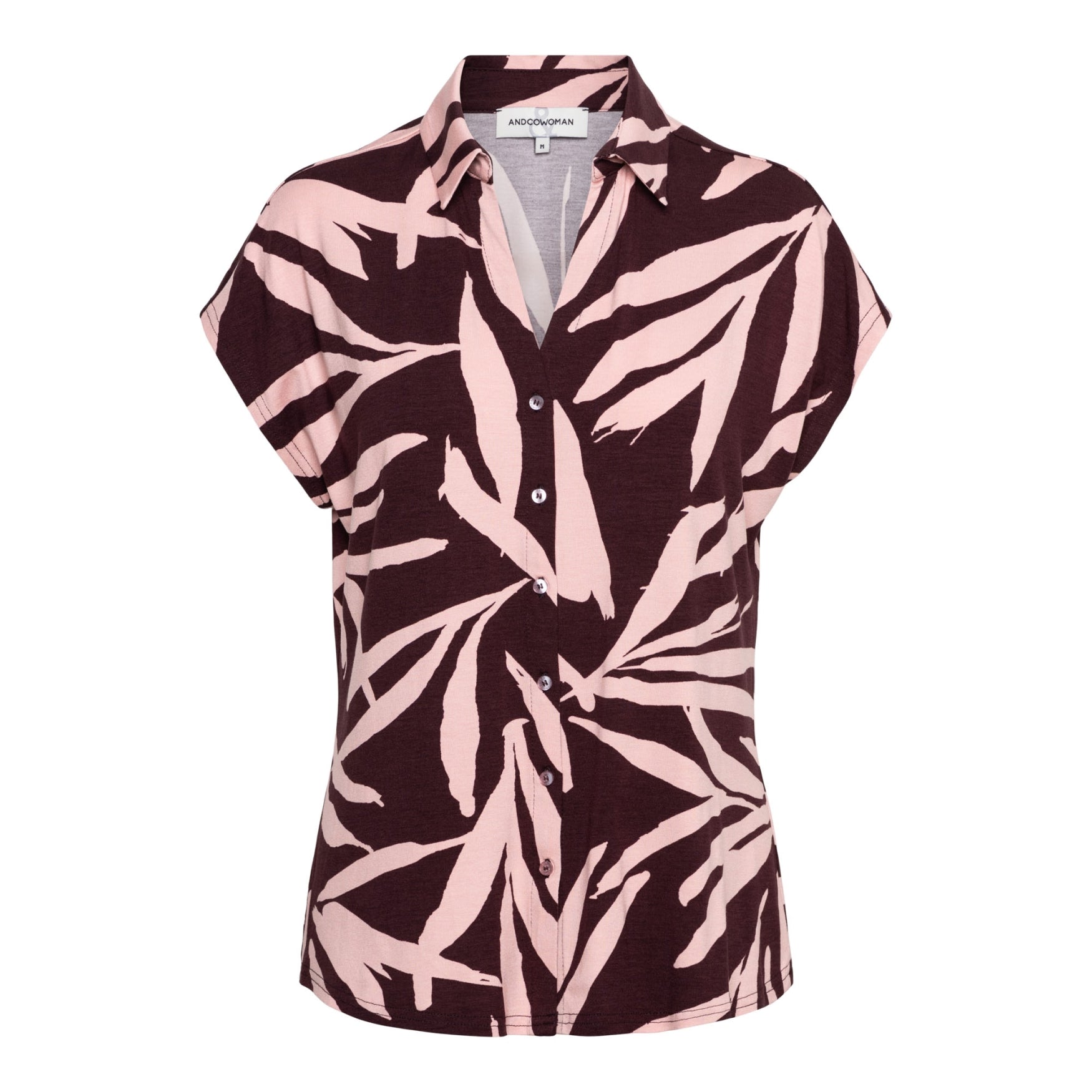 Blouse Valetta Leaf | &Co Woman