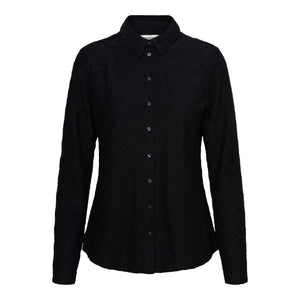 Blouse Lotte Jaquard Black | &Co Woman