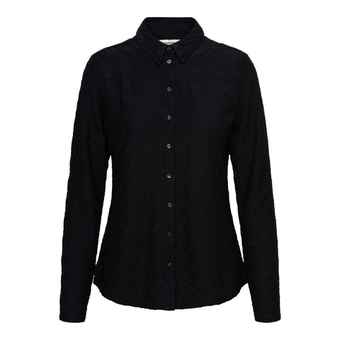 Blouse Lotte Jaquard Black | &Co Woman