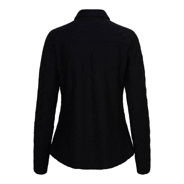 Blouse Lotte Jaquard Black | &Co Woman