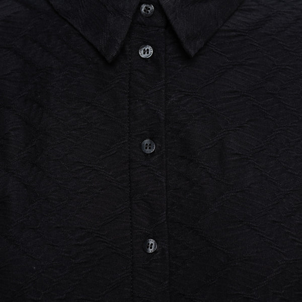 Blouse Lotte Jaquard Black | &Co Woman