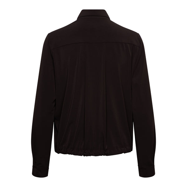 Blouse Lotus Dark Chocolate | &Co Woman