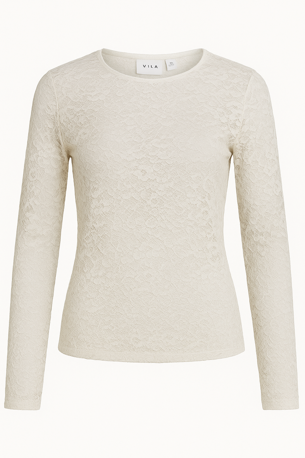Lace Top Vivelina Wit | Vila