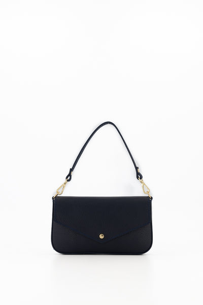 Tas Brandy Leer | Donker Blauw