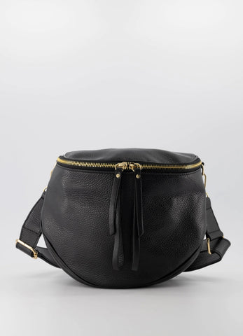 Tas Romsa Leer | Black