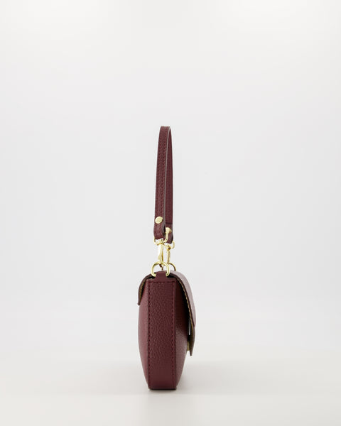 Tas Brandy Leer | Bordeaux