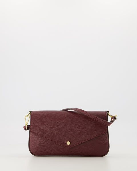 Tas Brandy Leer | Bordeaux