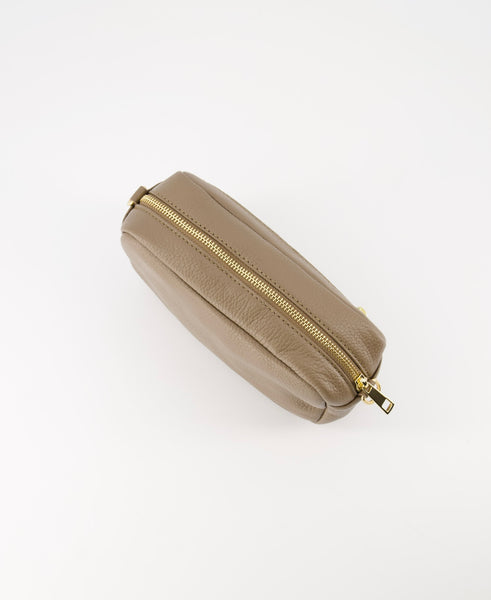 Tas Irene Leer | Taupe