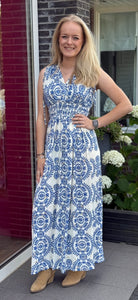 Jurk Lou Long Boho | Blue