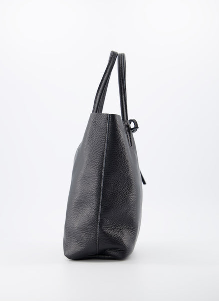 Mini Shopper Alice Leer | Black