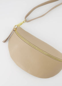 Tas Zoey Leer | Taupe