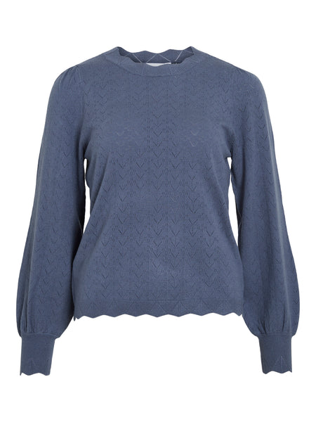 Trui Viemi Vintage Indigo | Vila