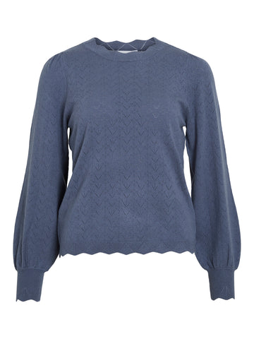 Trui Viemi Vintage Indigo | Vila