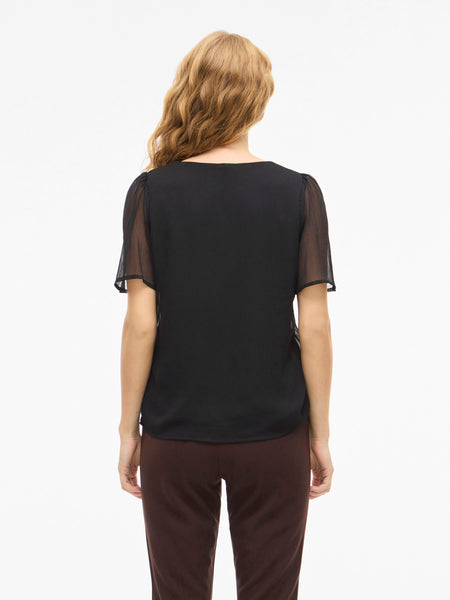 Top Vifalia Zwart | Vila
