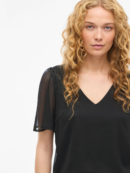 Top Vifalia Zwart | Vila