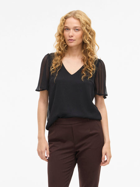 Top Vifalia Zwart | Vila