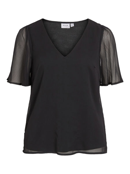 Top Vifalia Zwart | Vila